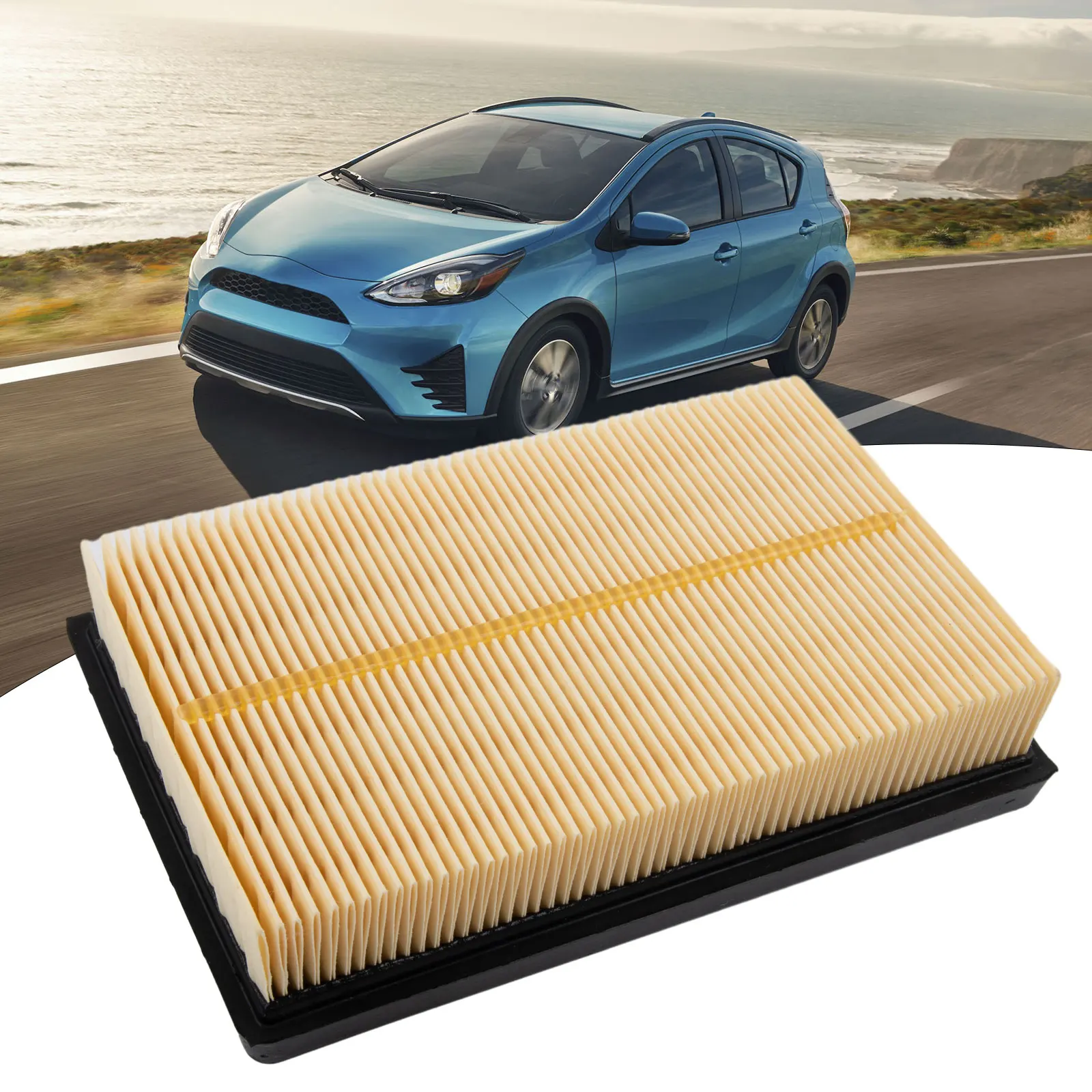 Car Engine Air Filter Element For Toyota For Prius C Aqua Aygo 2012-19 17801-21060 Air Filter Car Accessories Air Filter Element