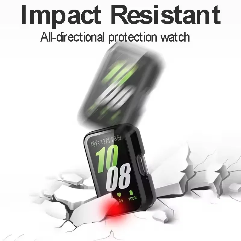 Full Cover Case for Samsung Galaxy Fit 3 Protective Bumper Shell Cover & Tempered Glass for Samsung Galaxy Fit 3 Fit3 Case Cover