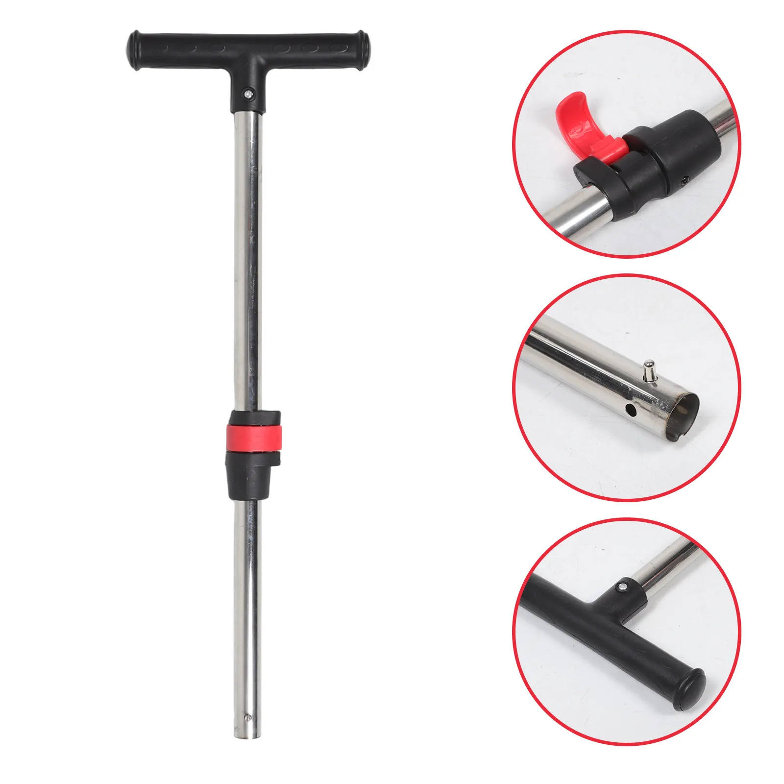 

Сменная ручка-Т для детской коляски 25 мм с быстрым фиксатором: плавное движение, улучшенная маневренность для малышей