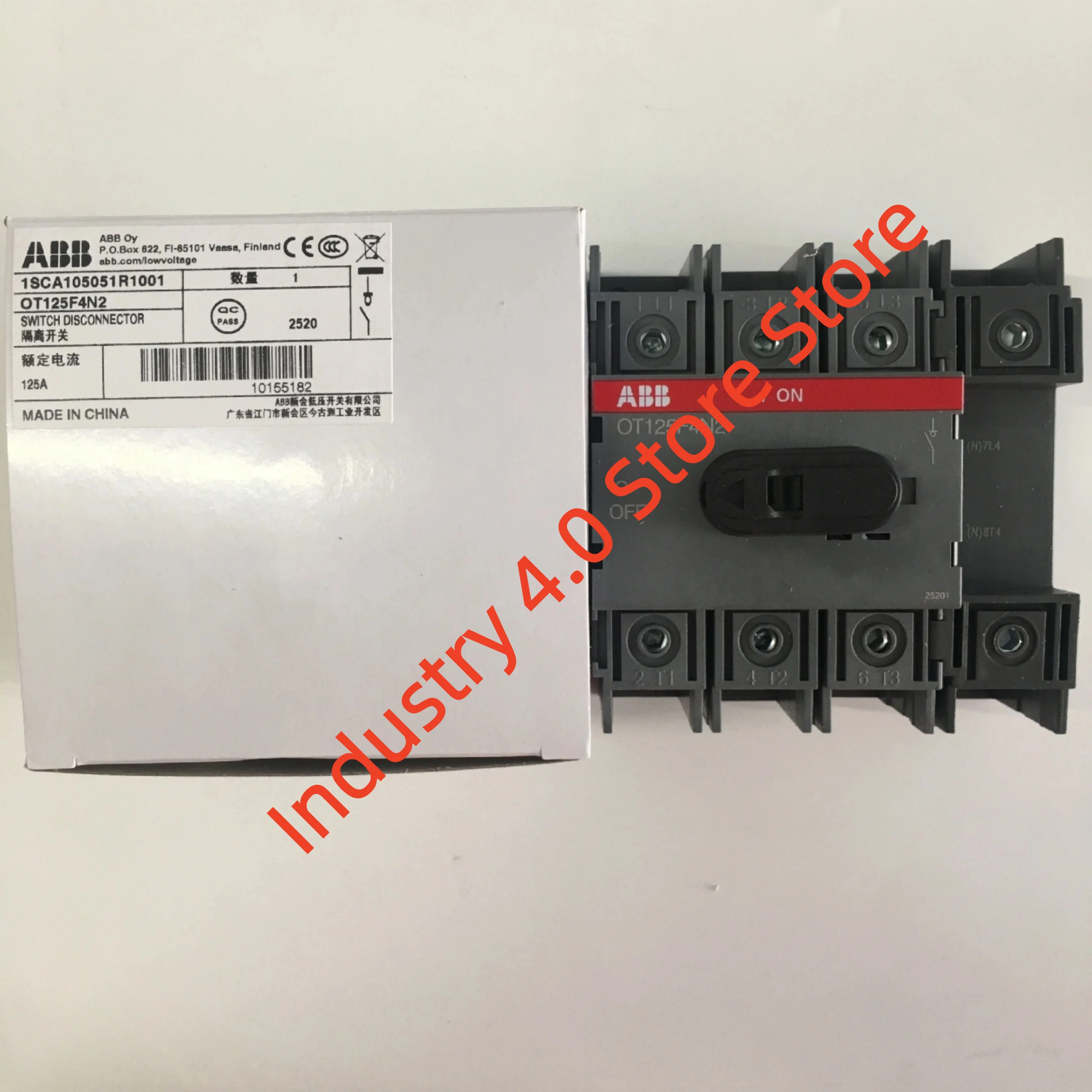 새로운 OT125F4N2 1SCA105051R1001 OT125FT3 1SCA105060R1001 절연 스위치
