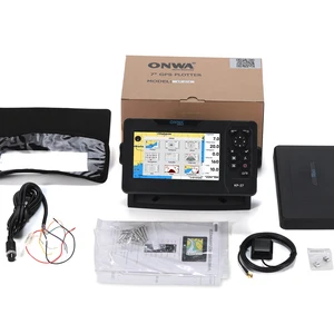Antenli LCD GPS Grafik Çizici ve bir Transponderin Yerleşik B + AIS Sınıfı Kombinasyonu, ONWA KP-27TH, 7 Gps, aıs, marine'in en iyi 10 satışı-no. 8