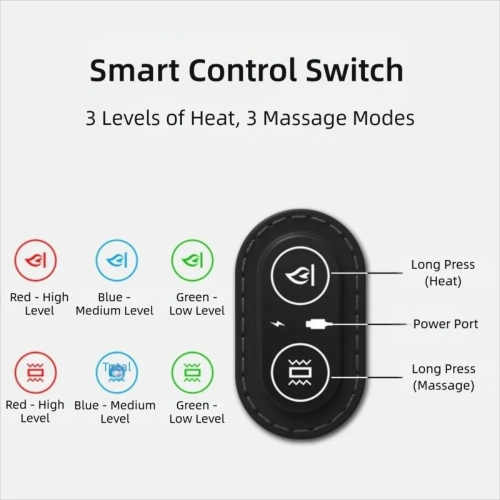 

Электрический массажер для шеи из пены с эффектом памяти, тяговый расслабляющий сон, горячий компресс, вибрационная подушка для шеи, защитная подушка для шеи