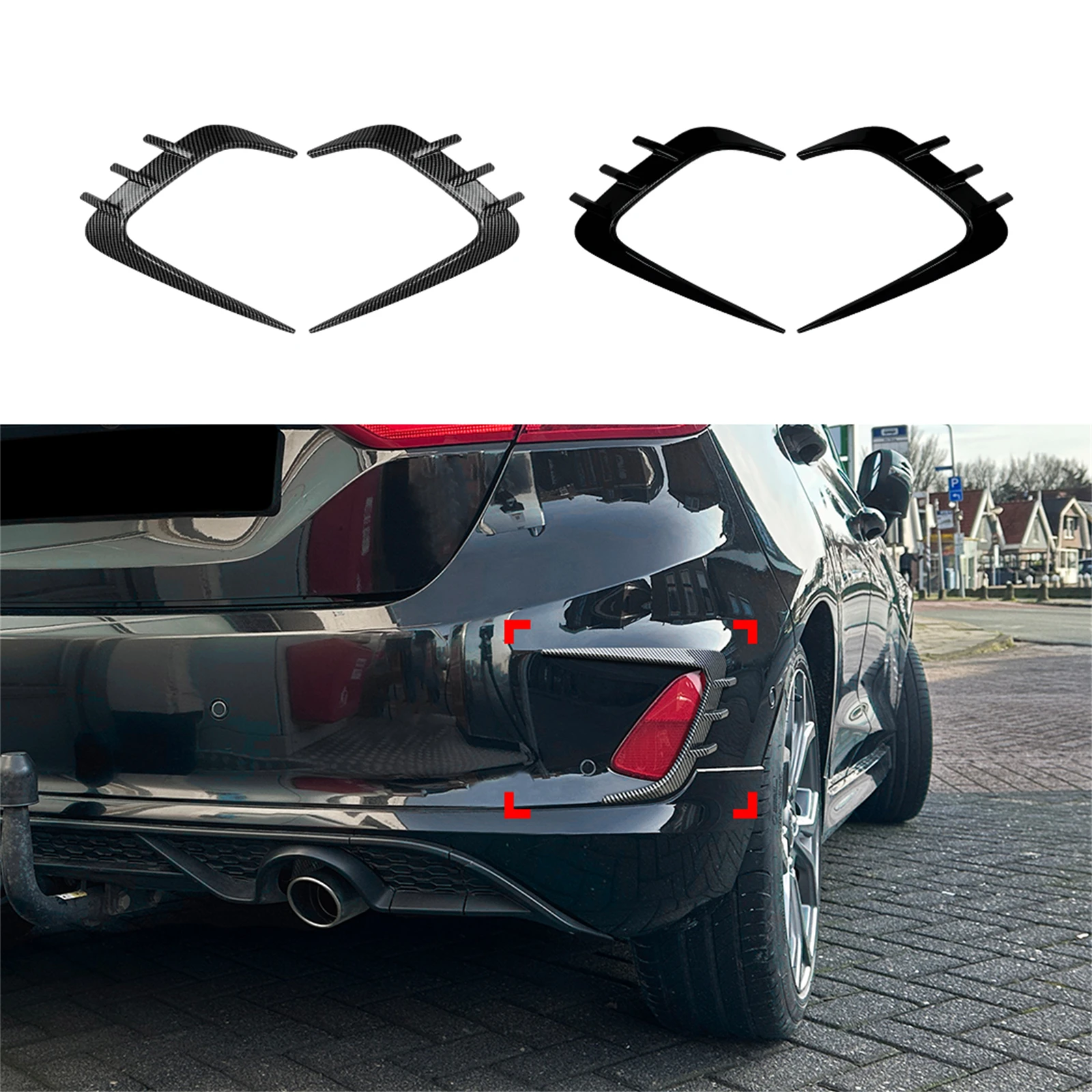 フォード-フィエスタ-mk8-mk85-stライン-スタンダードバージョン-2018-2024用-車リアサイドスポイラー-エアカナード-スプリッター