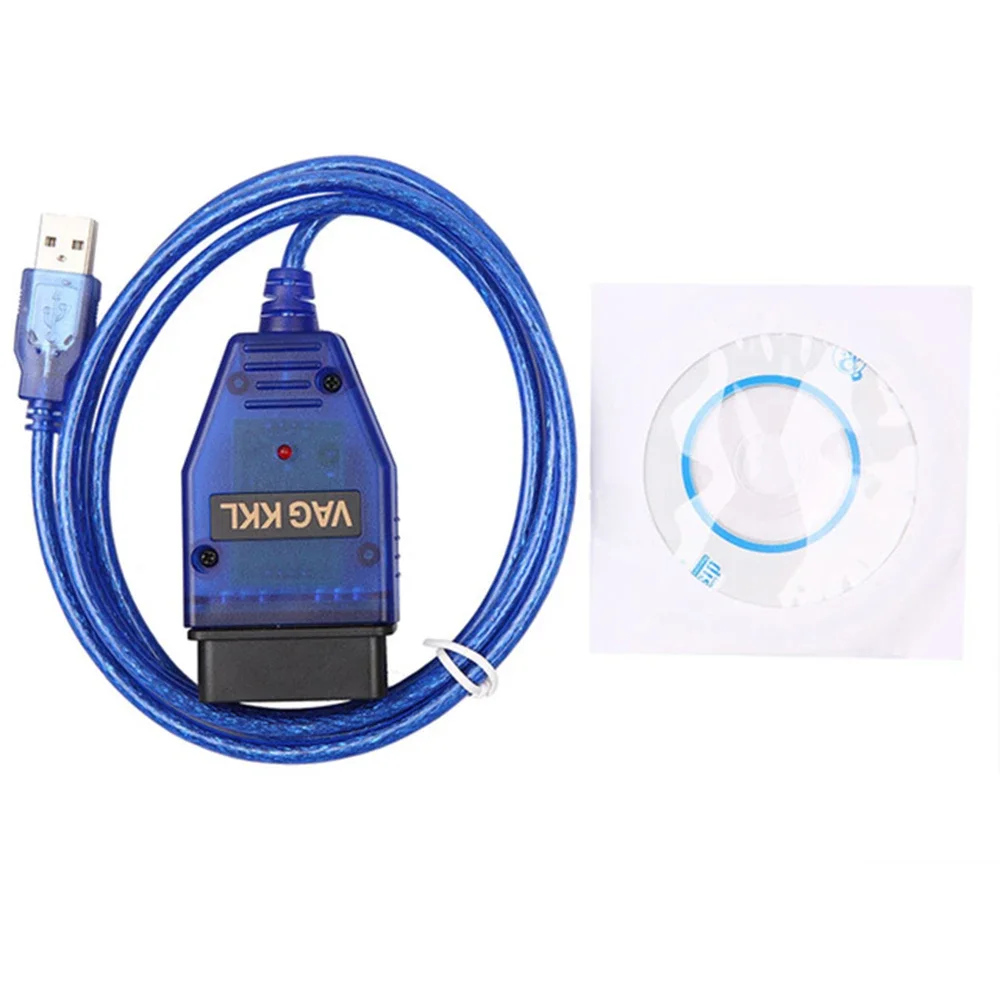VAG-COM 409.1 Vag Com 409Com vag 409 kkl OBD2 USB диагностический кабель сканер инструмент интерфейс для VW Audi Seat Volkswagen Skoda