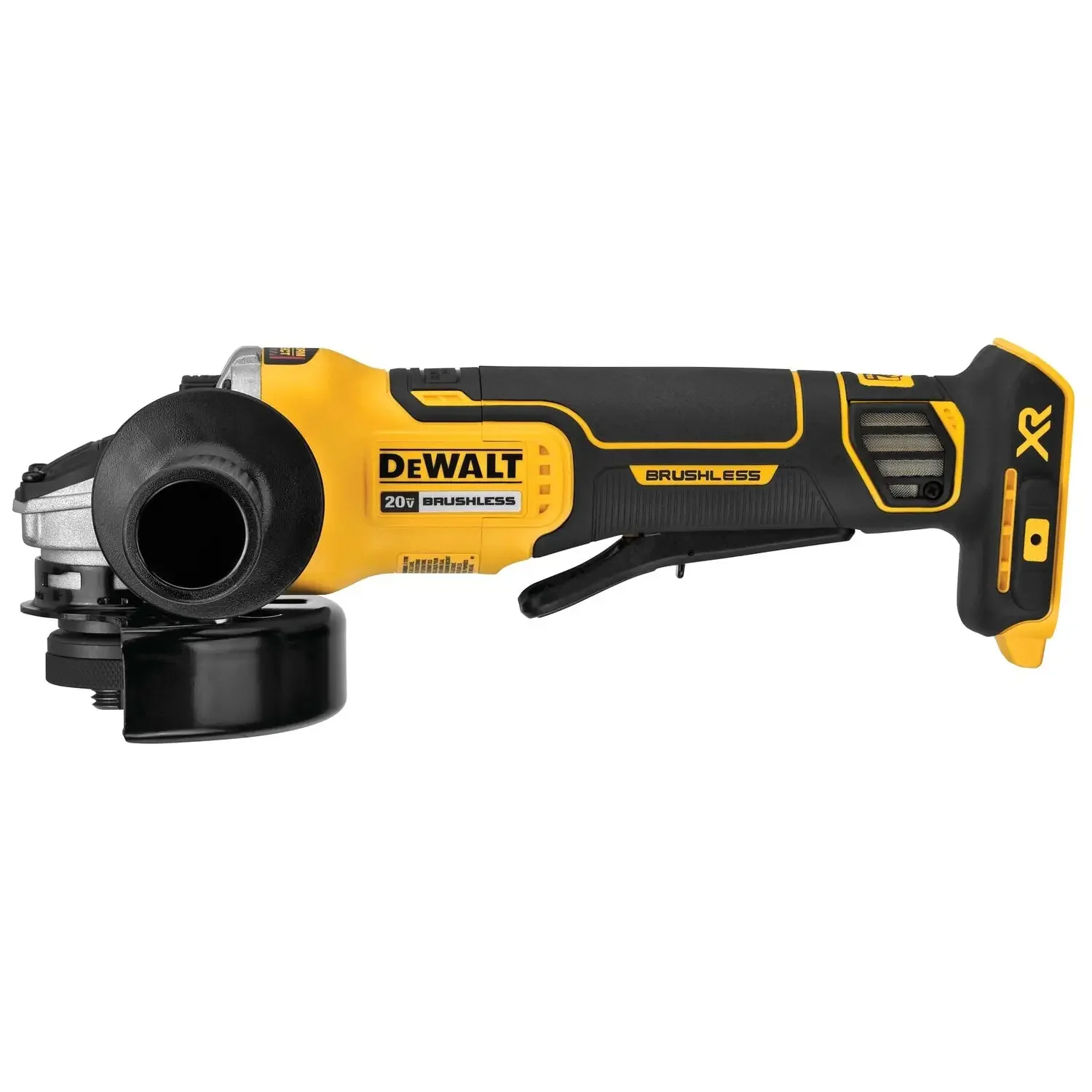 DEWALT DCG413 Brushless Cordless Paddle Switch Small 115MM(4.5 in.) Angle Grinder With KICKBACK BREAK™ 20V Tools Bare Tool