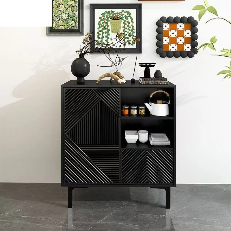 French side cabinet thickened against the wall integrated storage cabinet living room simple multi-function