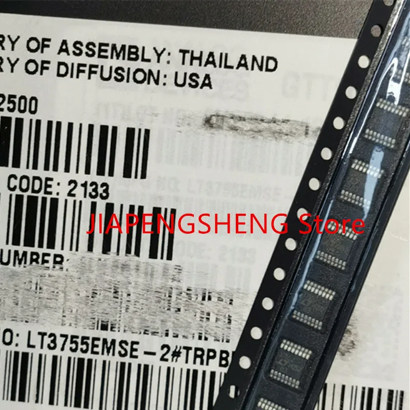 LT3755EMSE-2 Silkscreen 3755 Package, MSOP-16 LED Controller, Driver IC, New, Authentic