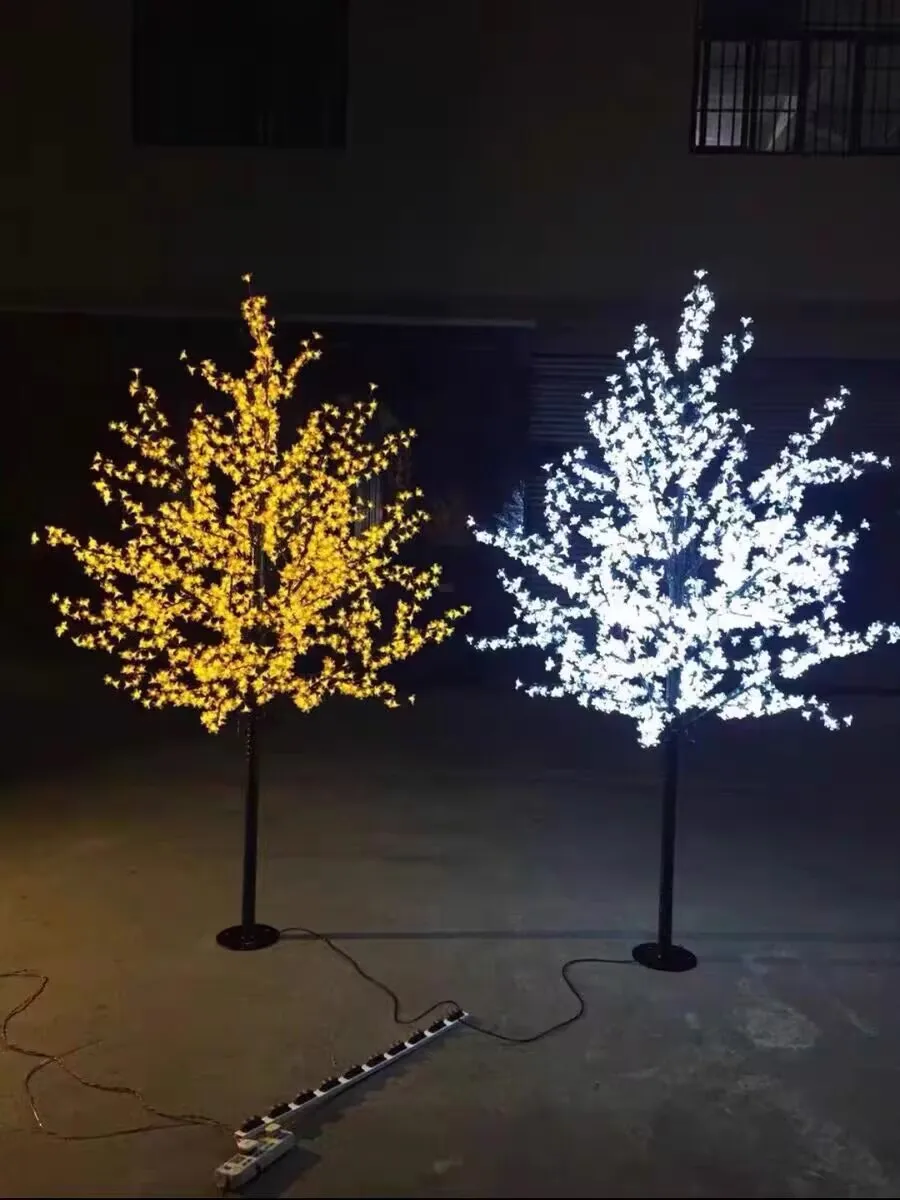 

LED Christmas Light Cherry Blossom Tree 480pcs Bulbs 1.5m/5ft Height Indoor or Outdoor Use Rainproof Drop Shipping