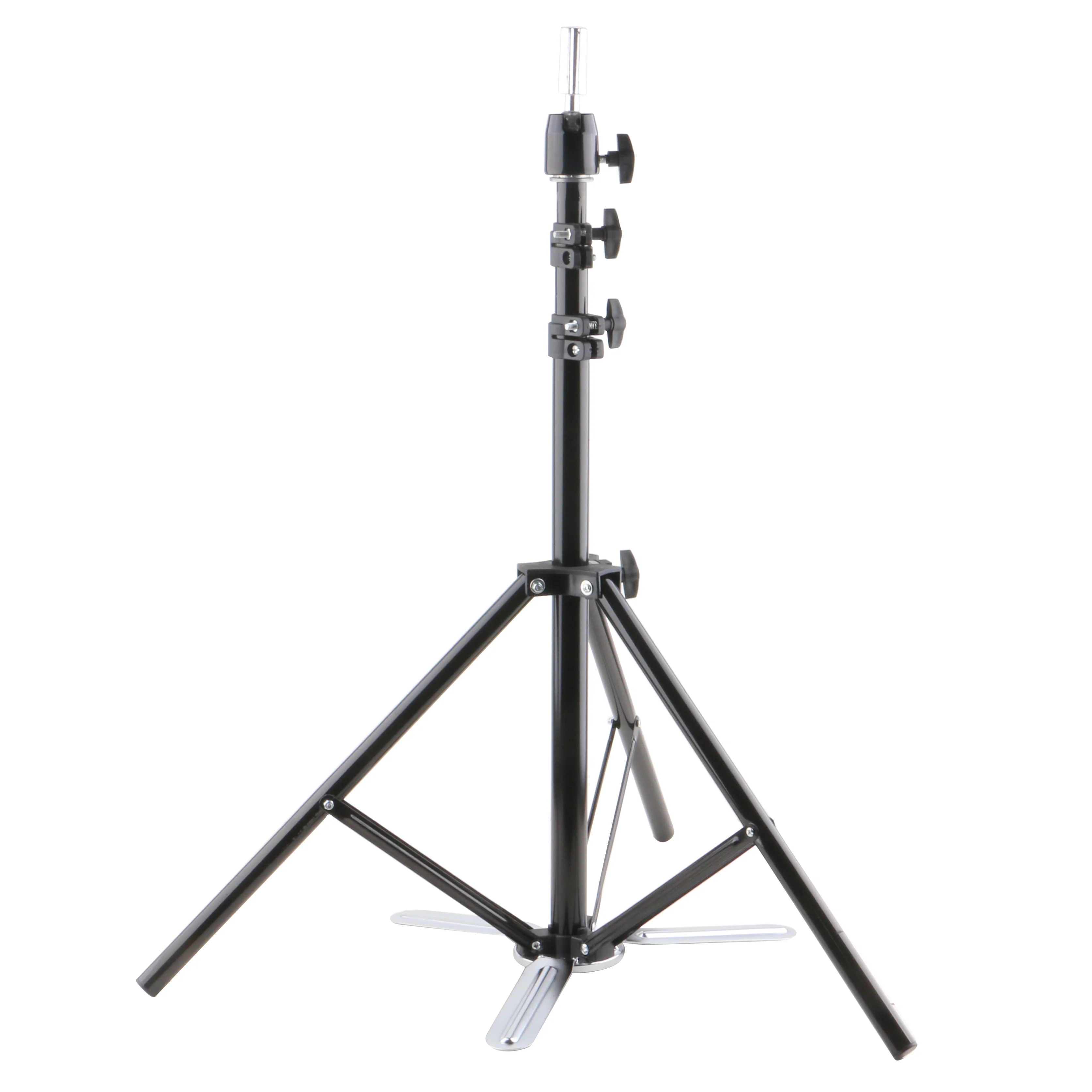 

HARMONY 1 Piece LF-1055 Adjustable Black Iron Tripod with Pedal Training Mannequin Heads Floor Stand Holder Clamp