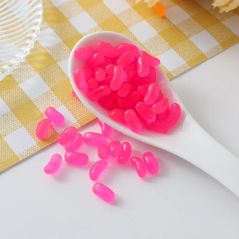 Kawaii Jelly Bean Candy Cabochon, schönes Puppenhaus, gefälschte Süßigkeiten, Basteldekoration, 50 Stück/Lot – Detail 8