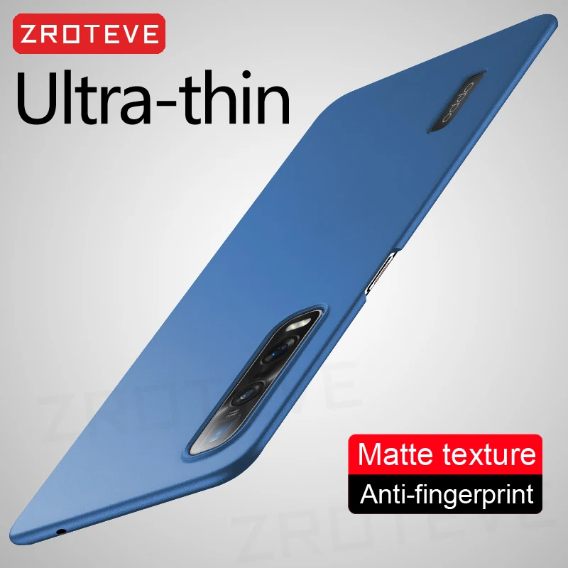 For Find X2 Pro Case ZROTEVE Ultra Slim Frosted Hard PC Cover For Oppo Find X3 Neo X5 Pro FindX5 FindX2 FindX3 Lite Phone Cases