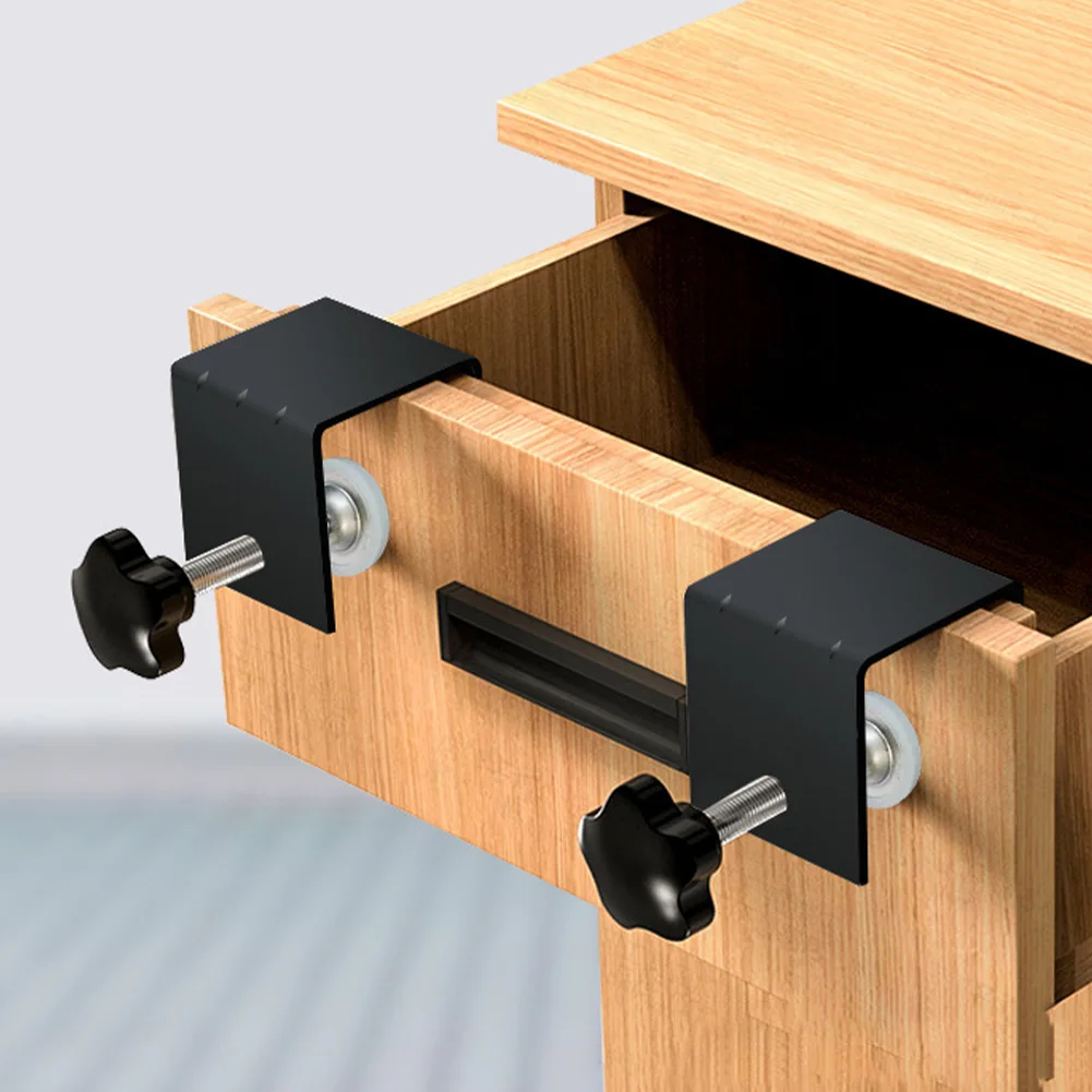 Woodworking Jig Cabinet Tool, Steel Drawer, Front Installation Clamps, Home Furniture Accessories, Panel Clips Tools for Home