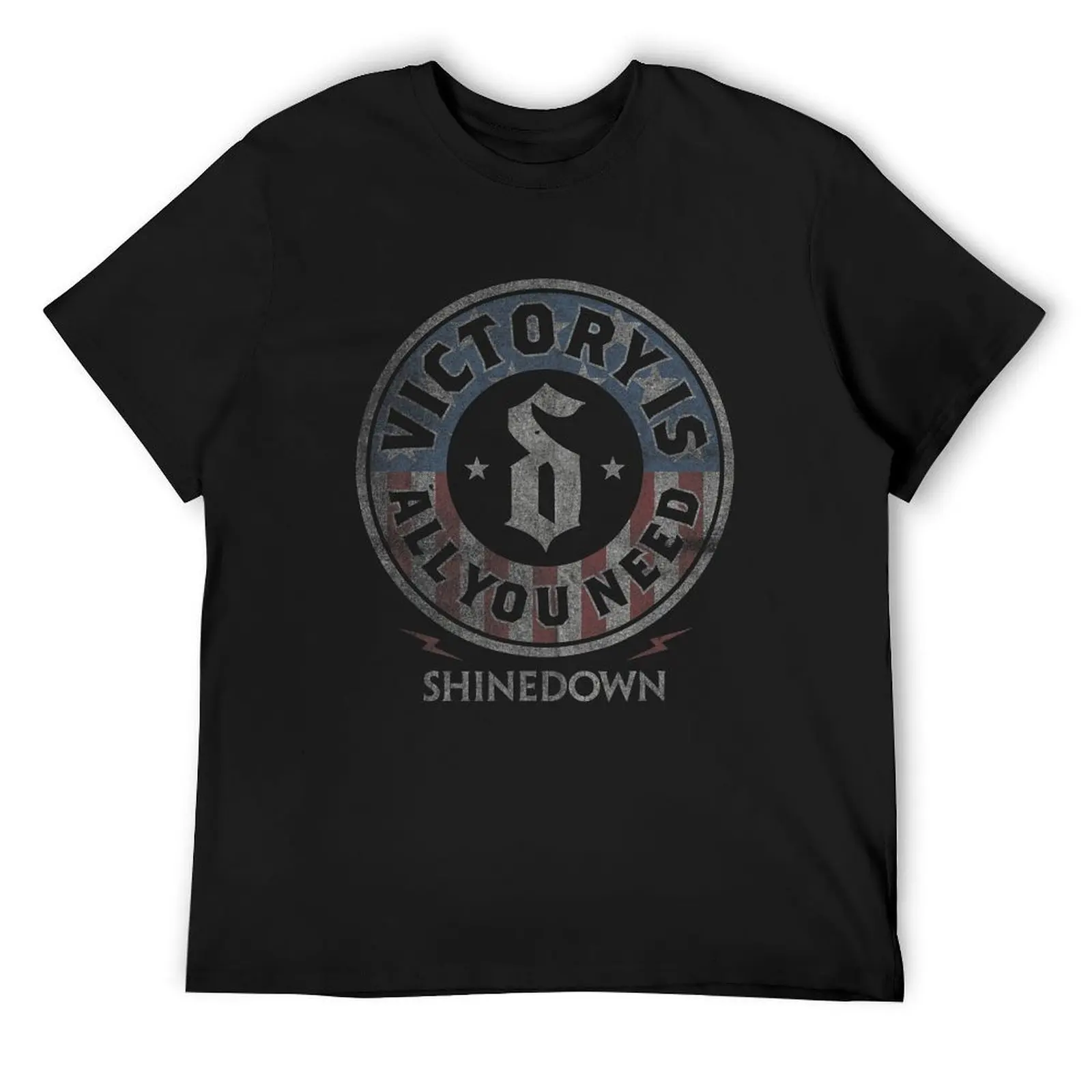 

Shinedown United Seal T-Shirt plus size clothes blue lock summer clothes Men's cotton t-shirt