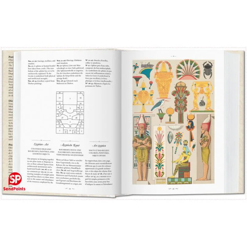 Il mondo dell'ornamento Libro per adulti Modello grafico Design Libro d'arte Abbigliamento Libro con copertina rigida Libros Livros