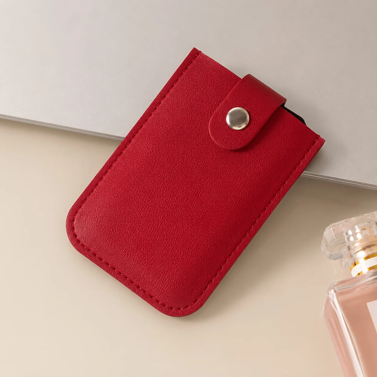 Pull‑Out Card Holder, Multi‑Slot Large‑Capacity ID & Bank Card Document Sleeve