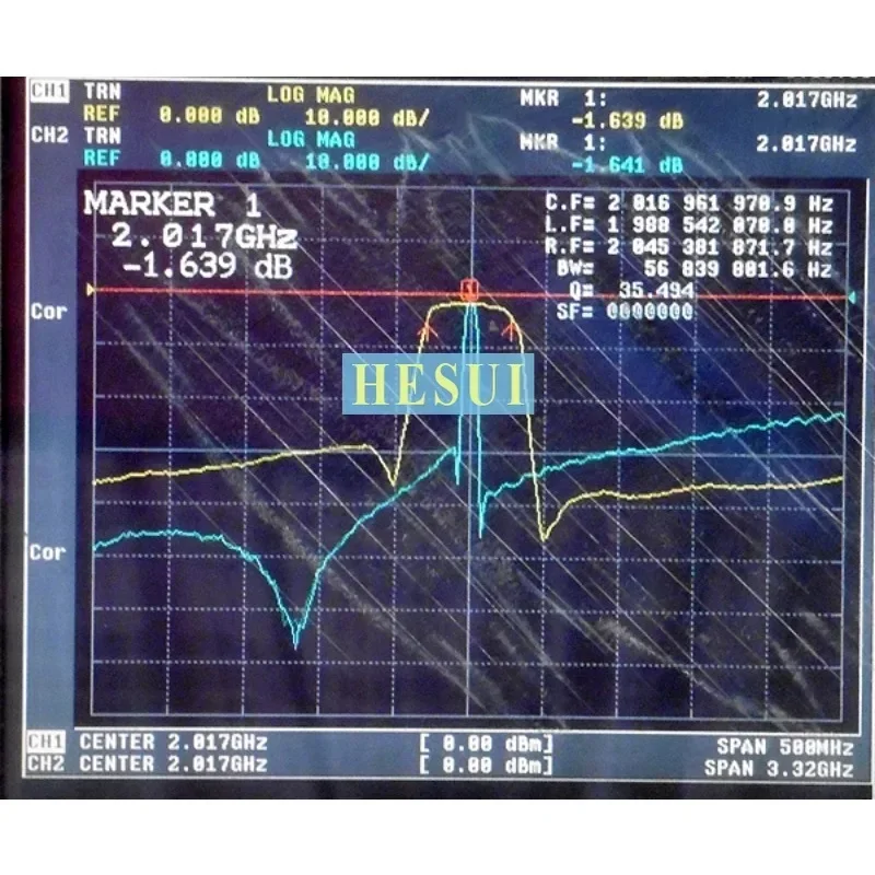BPF 2017MHz Module  SAW RF bandpass filter for communication system, 1dB passband 2005-2030MHz, SMA Module Board