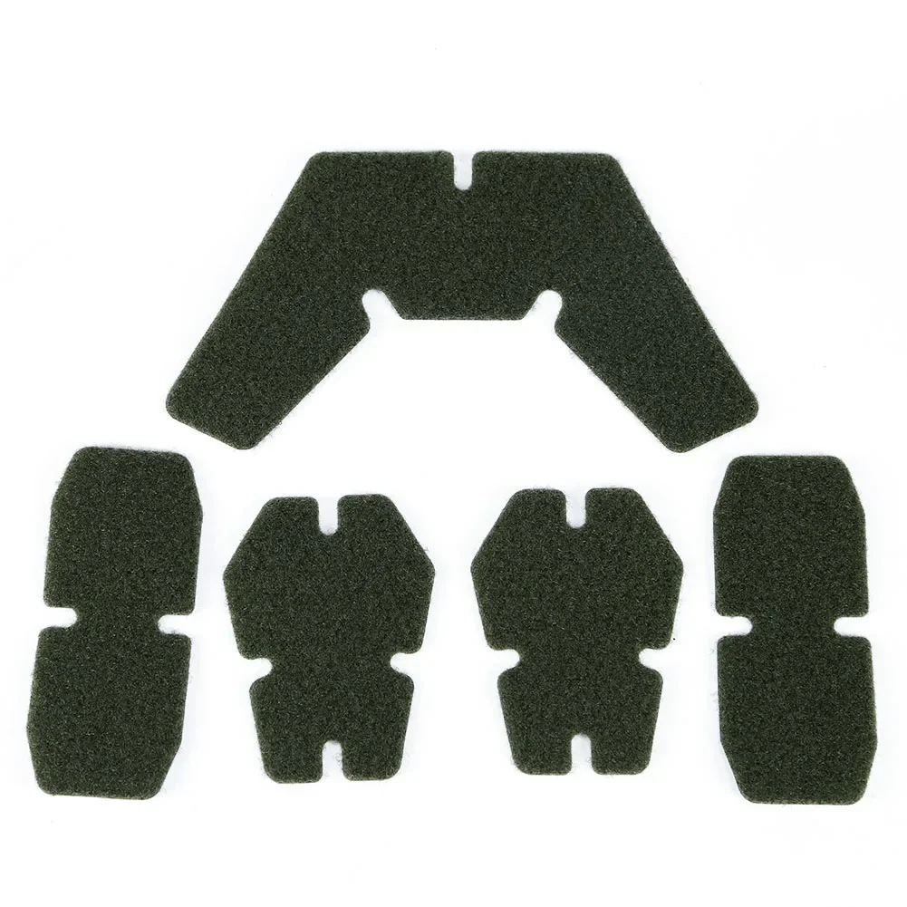 التكتيكية 5 قطعة خوذة التصحيح السنانير وحلقة السحابات هوك وحلقة ملصق الملحقات سريعة AF خوذة الصيد الملحقات