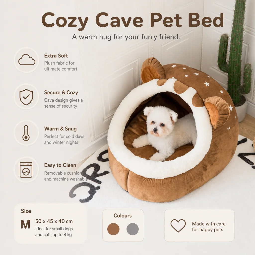 #3 Enclosed Cat Cave Beds Deals & Discounts