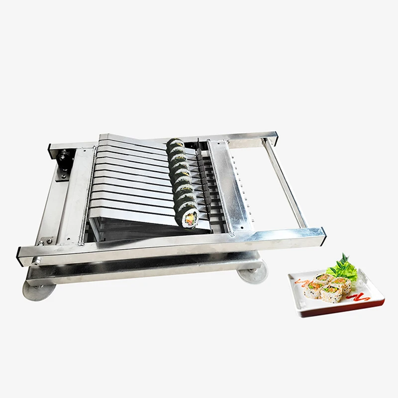 Manual 2cm Sushi Roll Cutter Machine Japan Rice Sushi Roll Cutting Tool Sushi Roll Slicer Cutting Machine  Food Processor