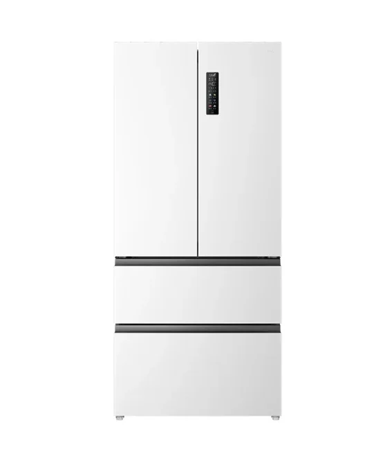 SS9 ultra-thin flat-mounted household refrigerator ice-making French multi-door