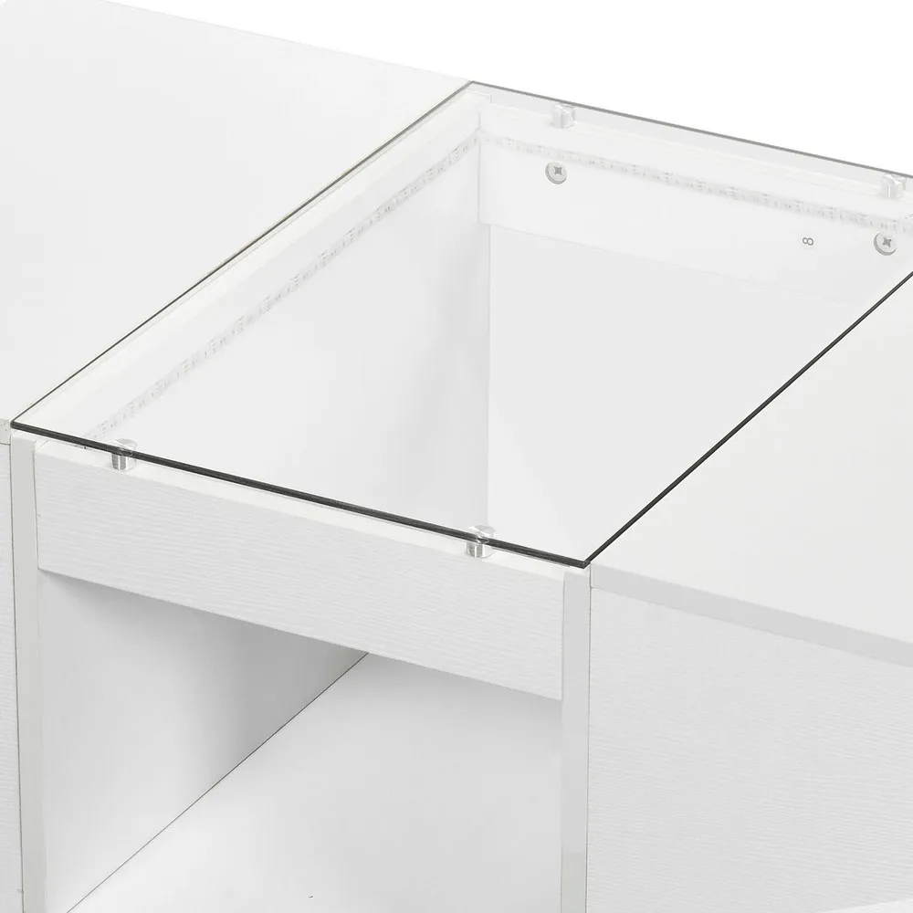 Meja Kopi Remote Control Meja Ruang Tamu Besar Kelas Atas