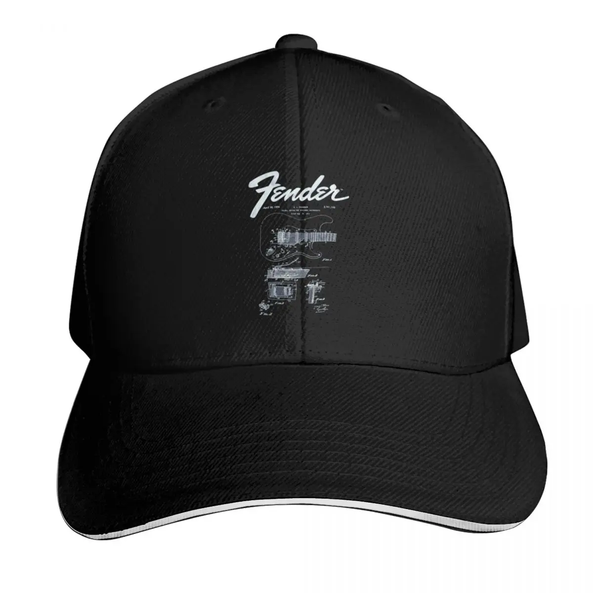 

the blue six strings Baseball Cap Visor Rave summer hat Men Luxury Brand Women's