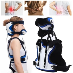 Head Neck Chest Orthosis Adjustable Cervical Thoracic Orthosis U Lumbar Support Comfortable Breathable Not Sultry Health Beauty