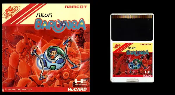 16bits PC Engine HU-CARD : BARUNBA ( Japan Version!! )