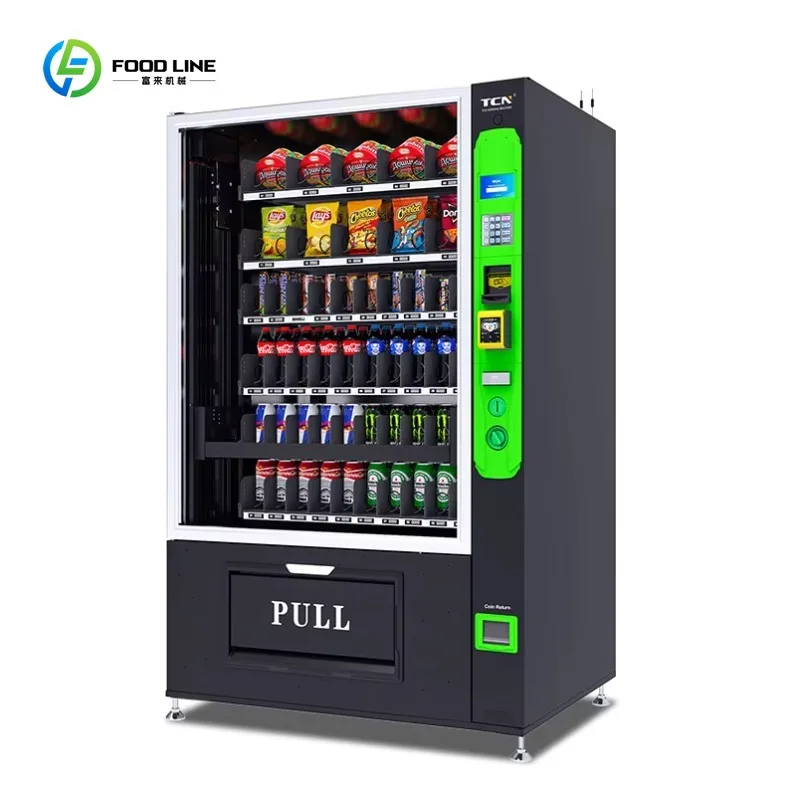 

Refrigerated Vending Machine Lift Combo Fruit Salad Vending Machine for Shopping Mall