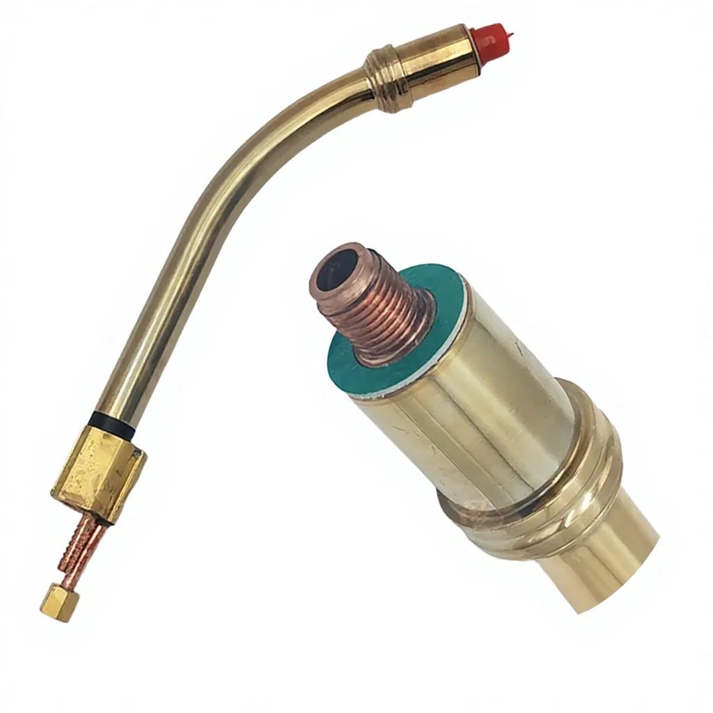 AT501D Water Cooled Swan Neck Binzel Type 034.0001