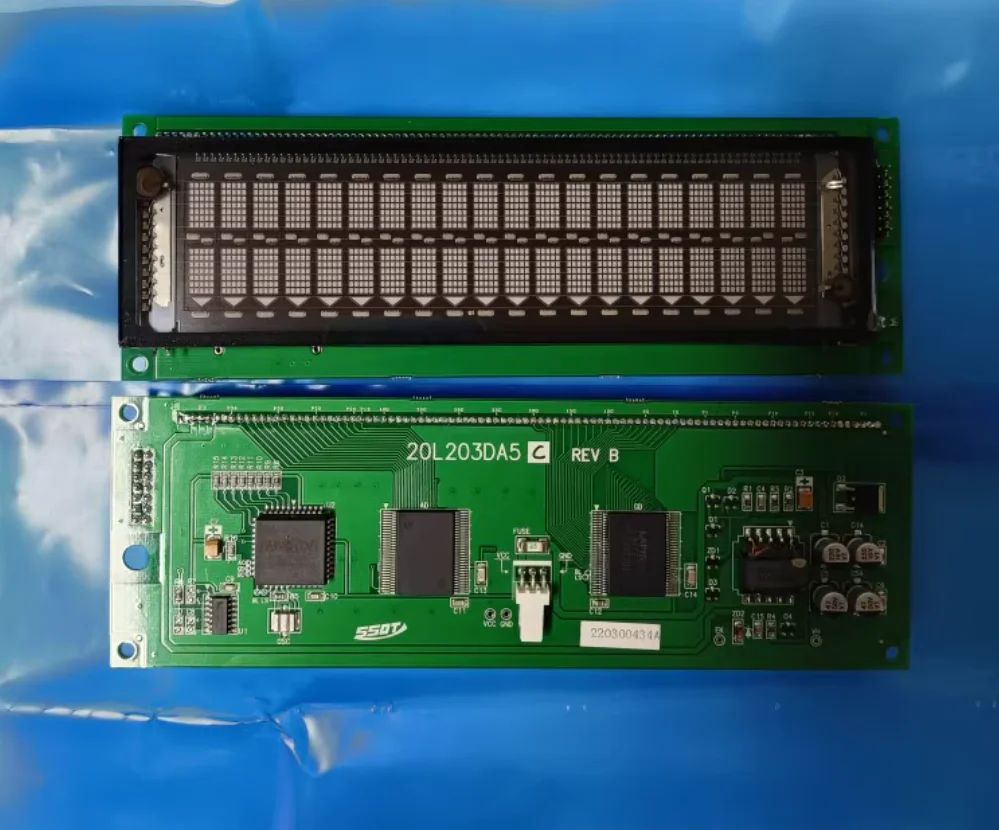 New for SSOT 20L203DA5C 20L203DA5 LCD VFD Vacuum Fluorescent Display Module