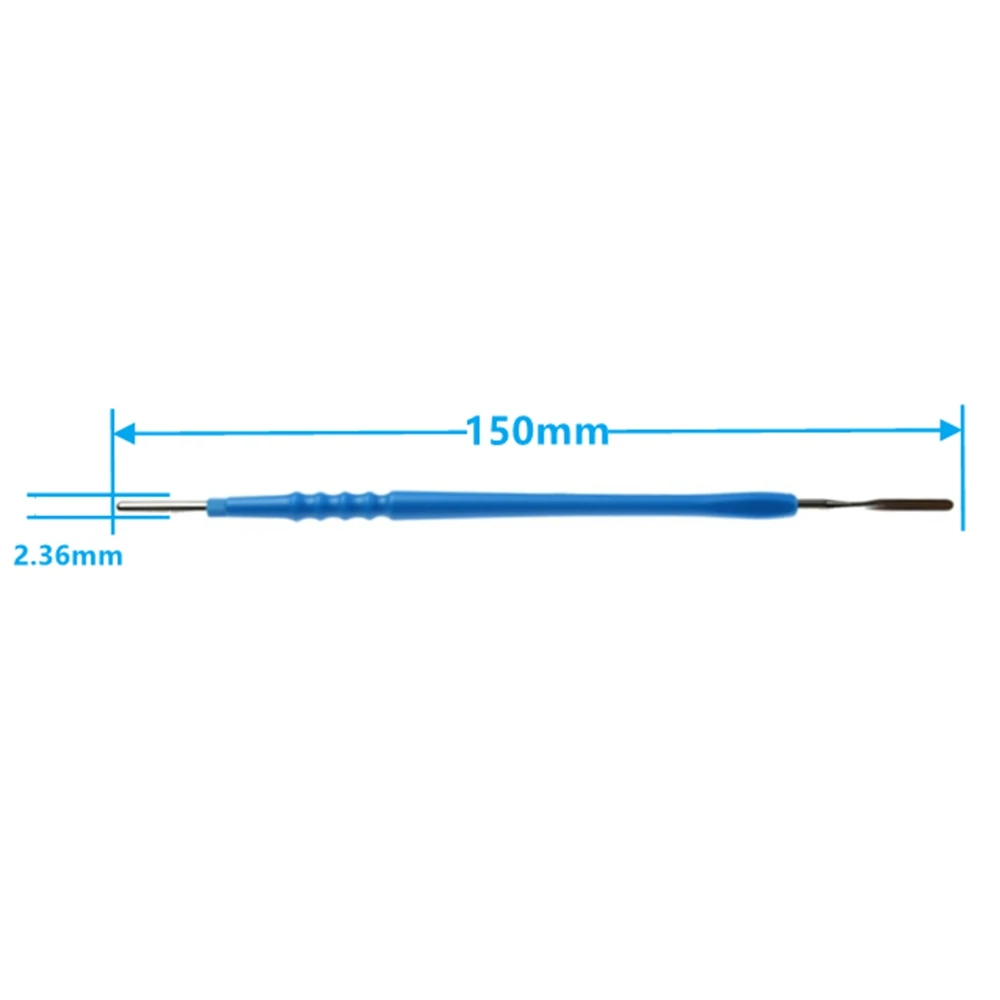 LD-1501 5pcs disposable esu cautery pencil Accessories Ion Electrosurgical blade electrode 150mm*2.36mm,blade Surgical tools 