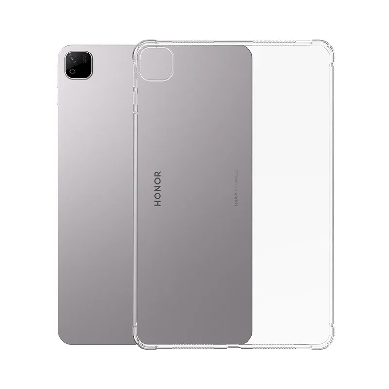 For Huawei Honor Pad X9b Max 13Inch 2026 Transparent Airbags Soft Silicone TPU Shockproof Accessories Tablet Cover Funda Shell