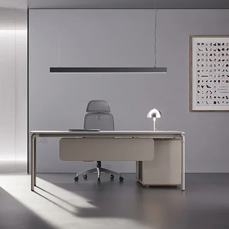Vanity Work Desk Storage Meeting Room Laptop Stand Bedroom Wooden Gaming Table Work Desk Reception Tavolino Office Supplies