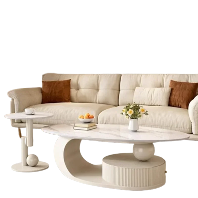 Nordic Modern Design Coffee Table Modern White Living Room Coffee Table Mesa Lateral Apartamento Couchtisch Furniture For Home