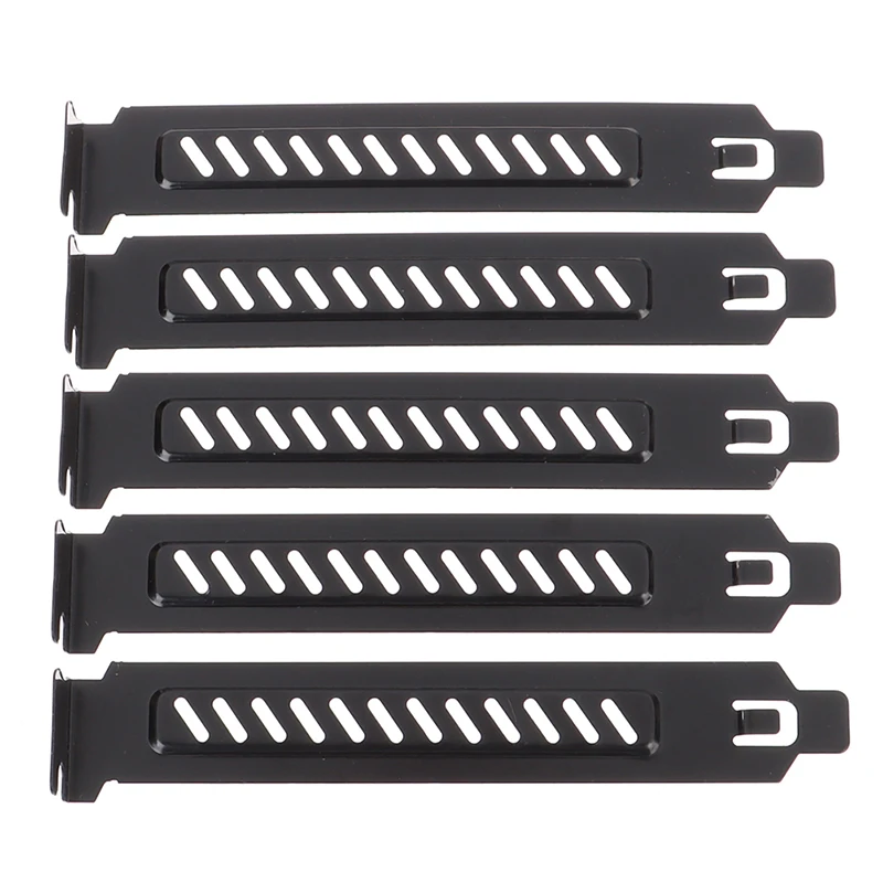 5 Pieces/lot PCI Slot Cover / PCI Slot Dust Cover Filter Blanking Board Cooling Fan Dust Filter Ventilation PC Computer Case