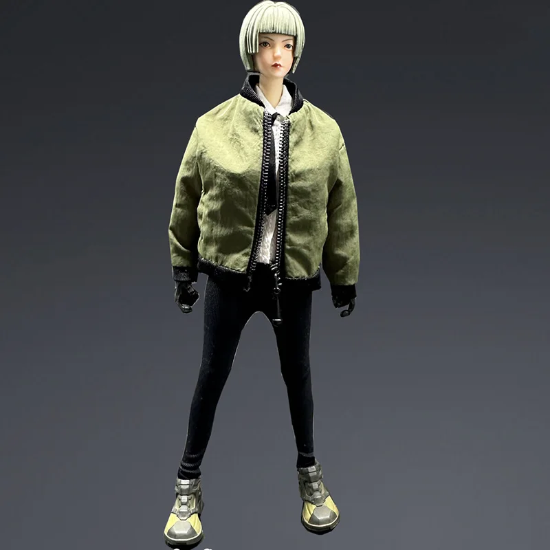 Jaqueta TBL Soldier Ferramental, Casual Loose Tops, Acessório para 6 "Action Figure, Brasão Fashion em Estoque, 1/12, AB 3 Atomys