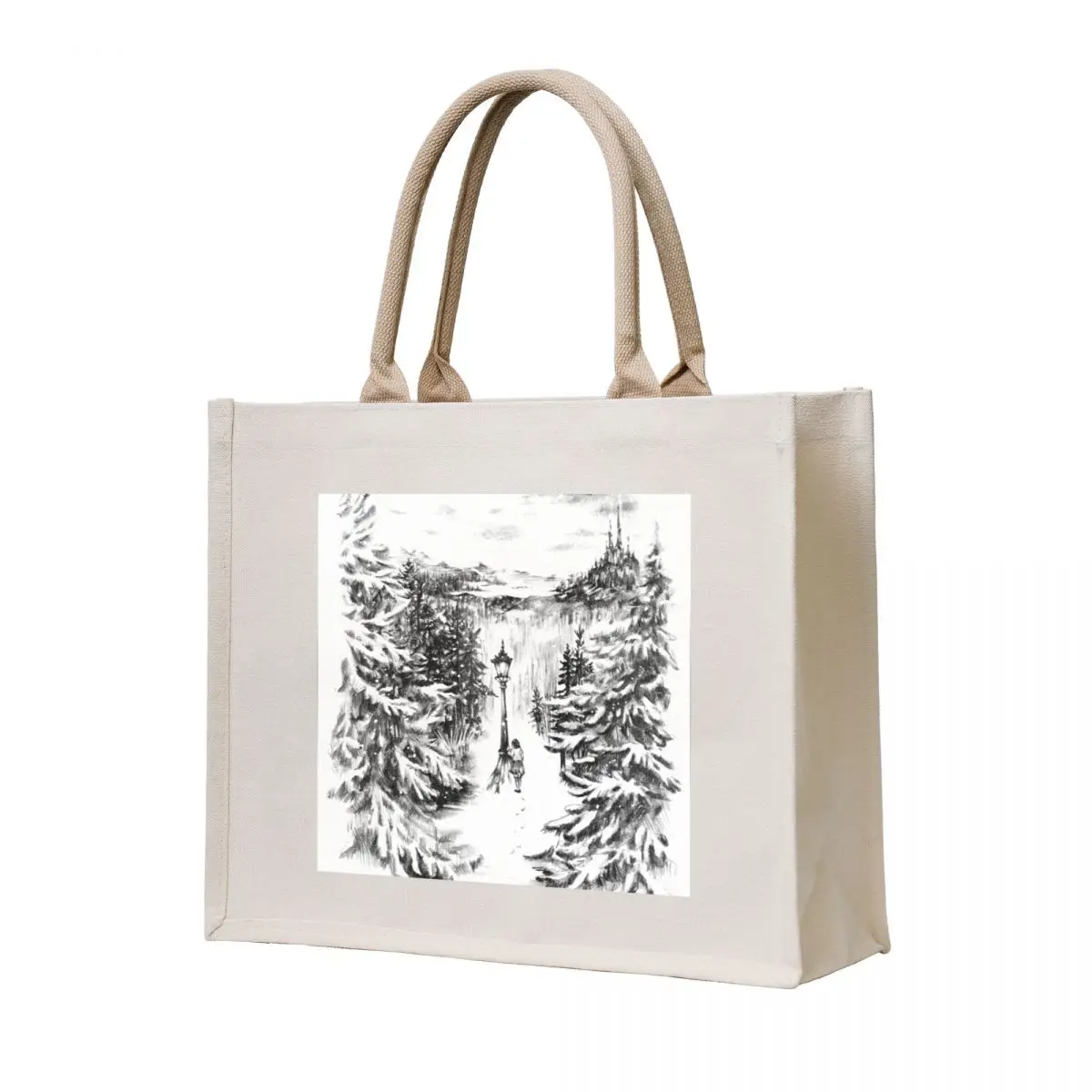 

Narnia Winter Tote Bag Canvas bag Women's shopping bag female