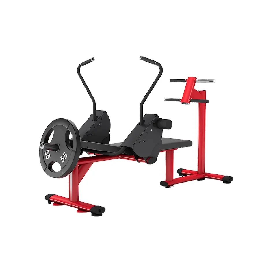 Equipo de gimnasio comercial Kingace, placa de entrenamiento Abdominal de potencia, máquina trituradora oblicua cargada para ejercicio