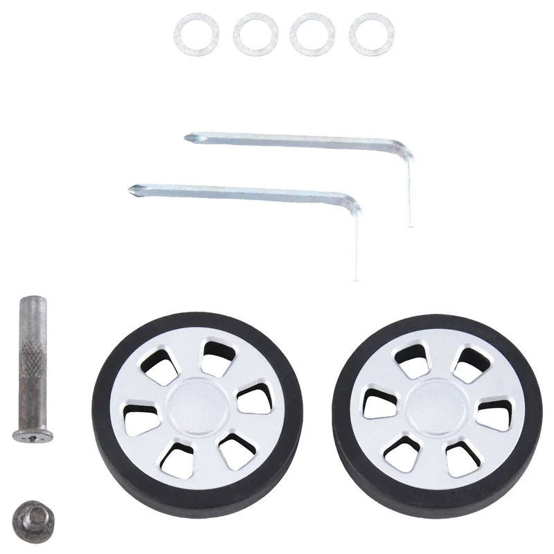 

TEXU черное и серебряное сменное колесо для багажа, износостойкое сменное колесо для чемодана из искусственной кожи