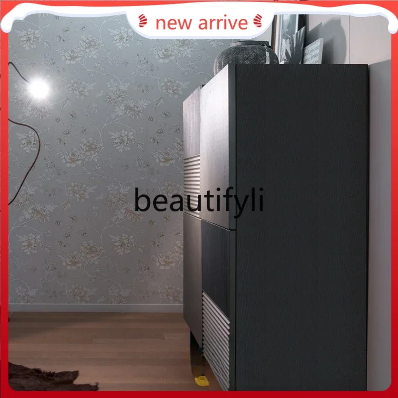 

D2520 Creative side cabinet integrated against the wall into the home shoe cabinet simple modern multi-functional locker