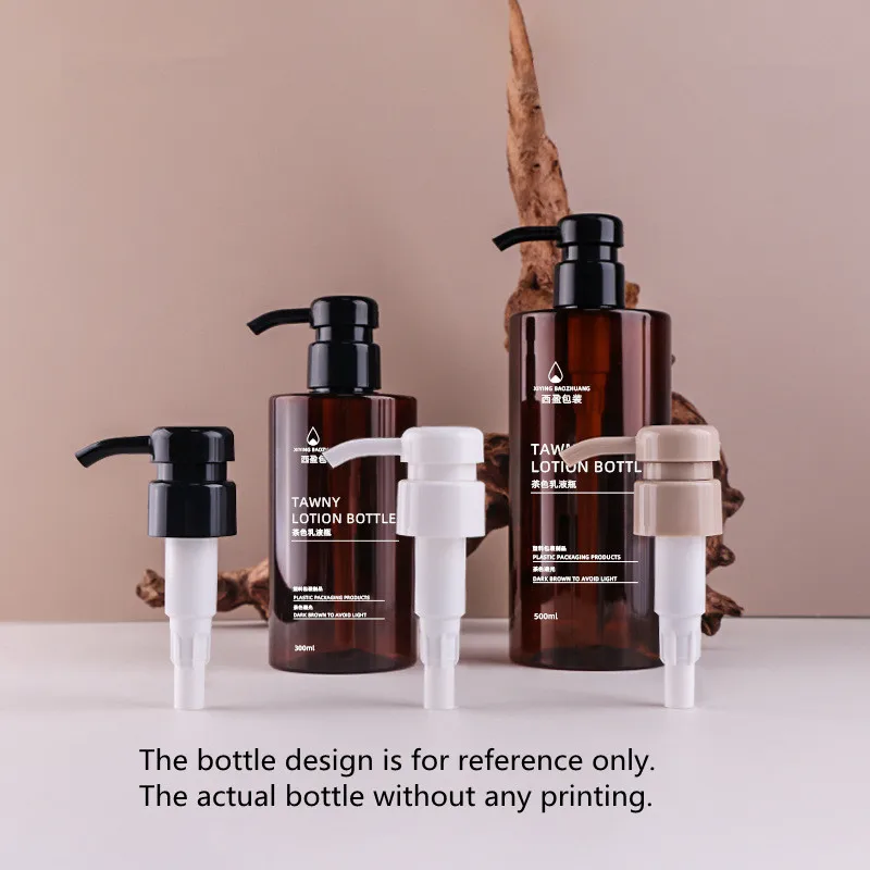 

Пластиковые многоразовые бутылки для лосьона для шампуня, кондиционера, мытья тела, диспенсер для душа в ванной комнате, 300/500 мл, пустой контейнер для заправки