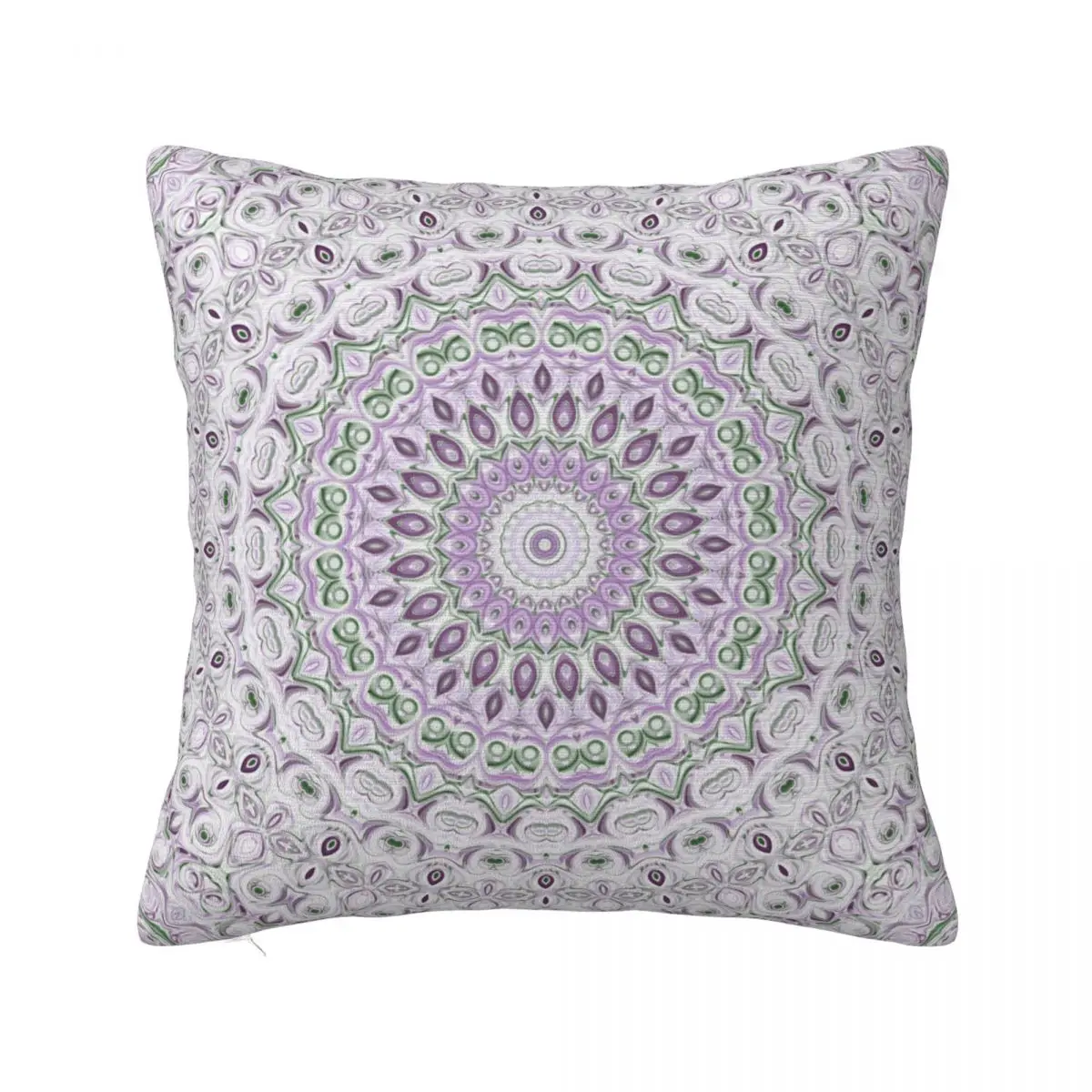 Purple And Gray Medallion Pillowcase Printed Polyester Cushion Cover Decor Mandala Throw Pillow Case Cover Sofa Wholesale 18