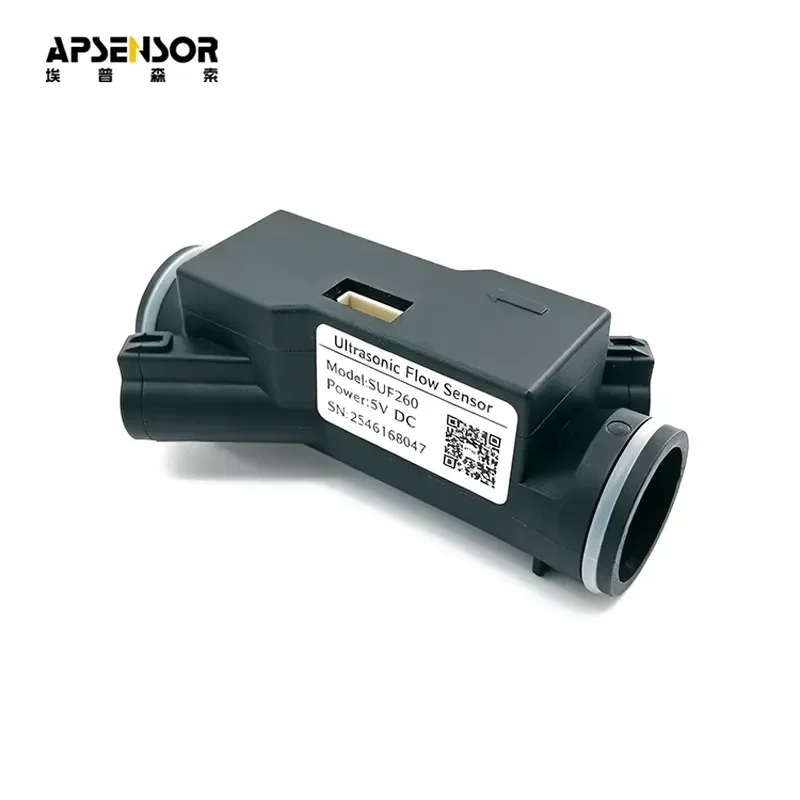 Digital Ultrasonic Flow Sensor 0-260L/min High Accuracy Air Flowmeter Temperature Humidity Pressure Compensation Module