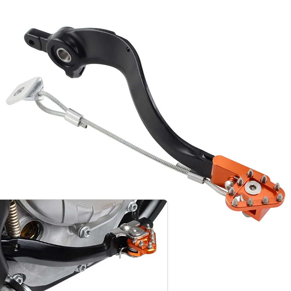 NICECNC Brake Pedal Lever For KTM EXC-F 350 SX-F 450 XCF-W 350 XC-F 450 XC300 XC-W 300 SX250 XC-F 350 2011-2016 SX 125 2011-2015