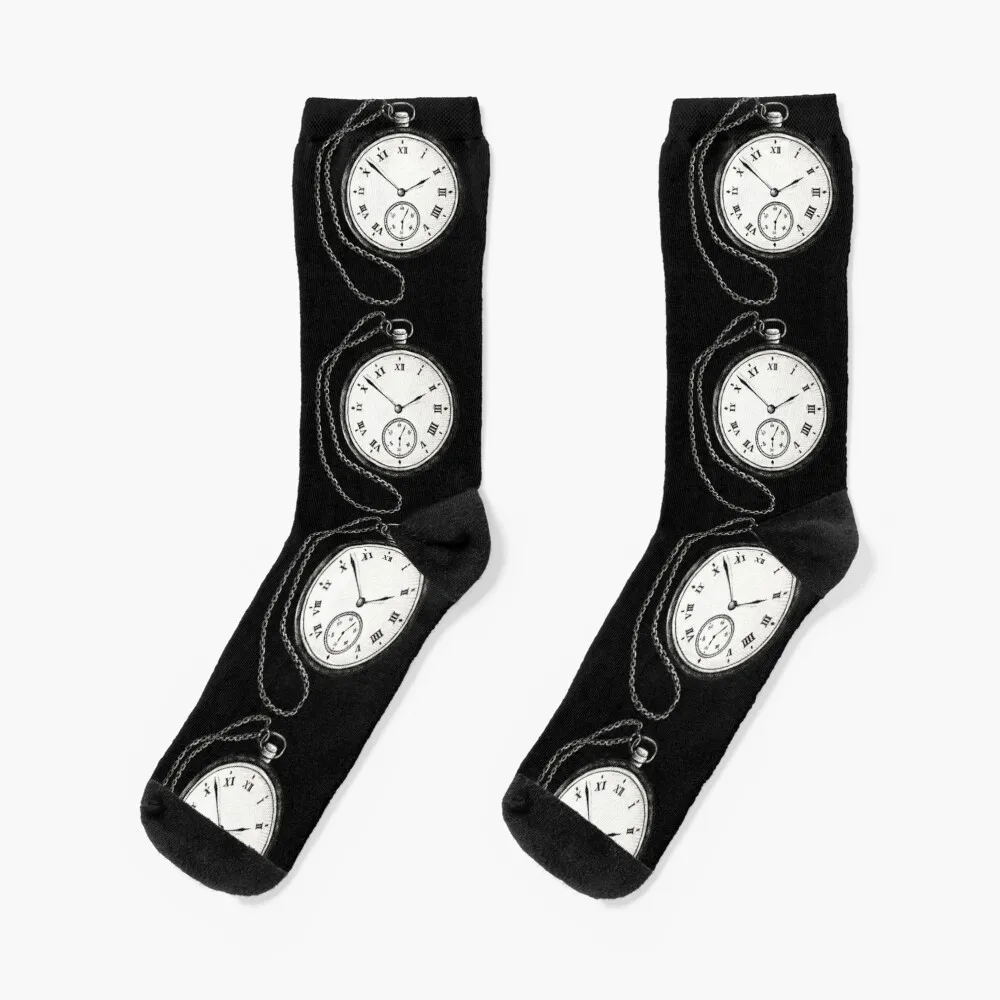 

Vintage Pocket Watch Socks basketball set luxury Men Socks Luxury Brand Women's