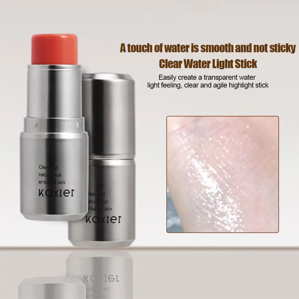 Shimmer Water Light Highlighter Stick Blush Stick Make Brighten Face Contour Face Makeup Dropship Body Up Cosme B7z9