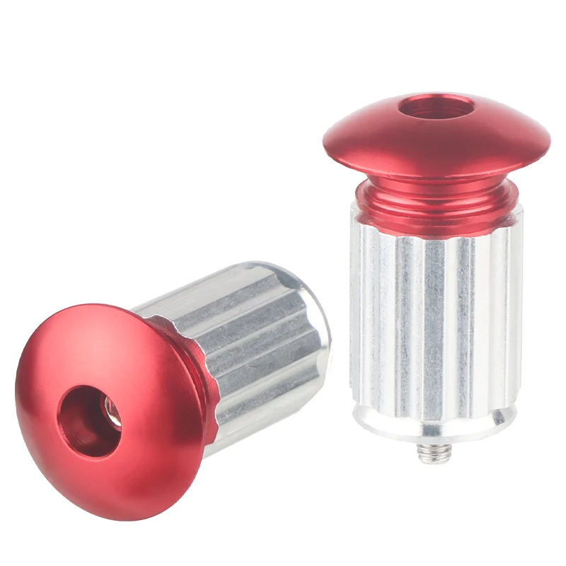 AliExpress DEEMOUNT Bicycle Handlebar End Plugs Aluminum Alloy Multi-color Optional MTB Road Bike 18-20mm Install Cycling Handle Bar Grips End Cap