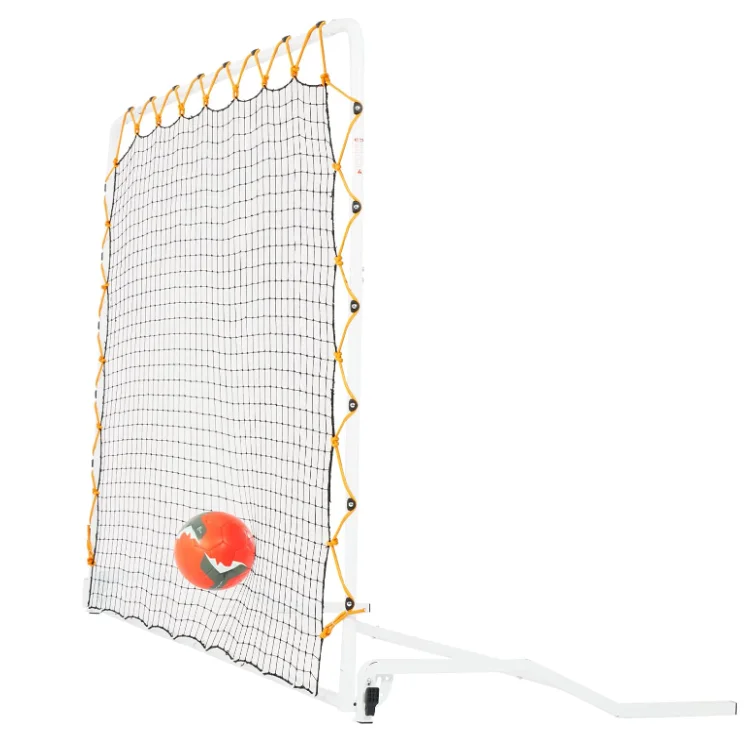 1 accesorio de sistema de rebote de entrenamiento de fútbol multiángulo, reboteador de marco de acero portátil con ajuste de Pedal, 5x6 pies, 2025