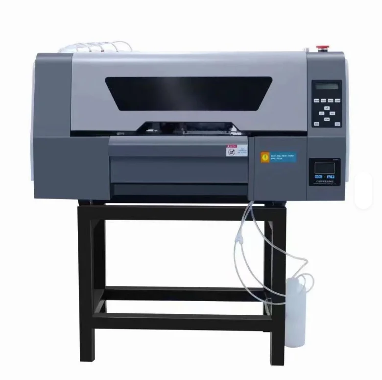Dtf Tshirt Printing Machine A3 30cm Dtf Printer with 2 Xp600 Head High printing precision i1600A1 Hoson motherboard DTF printer
